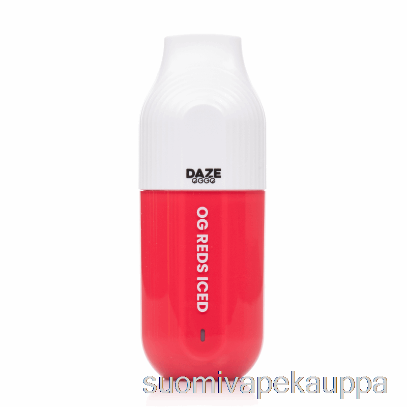 Vape Box 7 Daze Egge 3000 Kertakäyttöinen Og Reds Iced